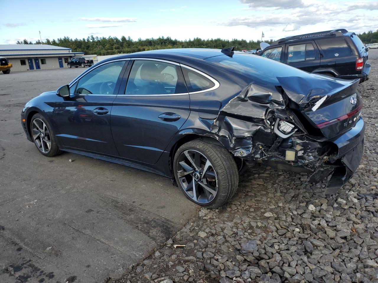 Lot #2876110737 2021 HYUNDAI SONATA SEL