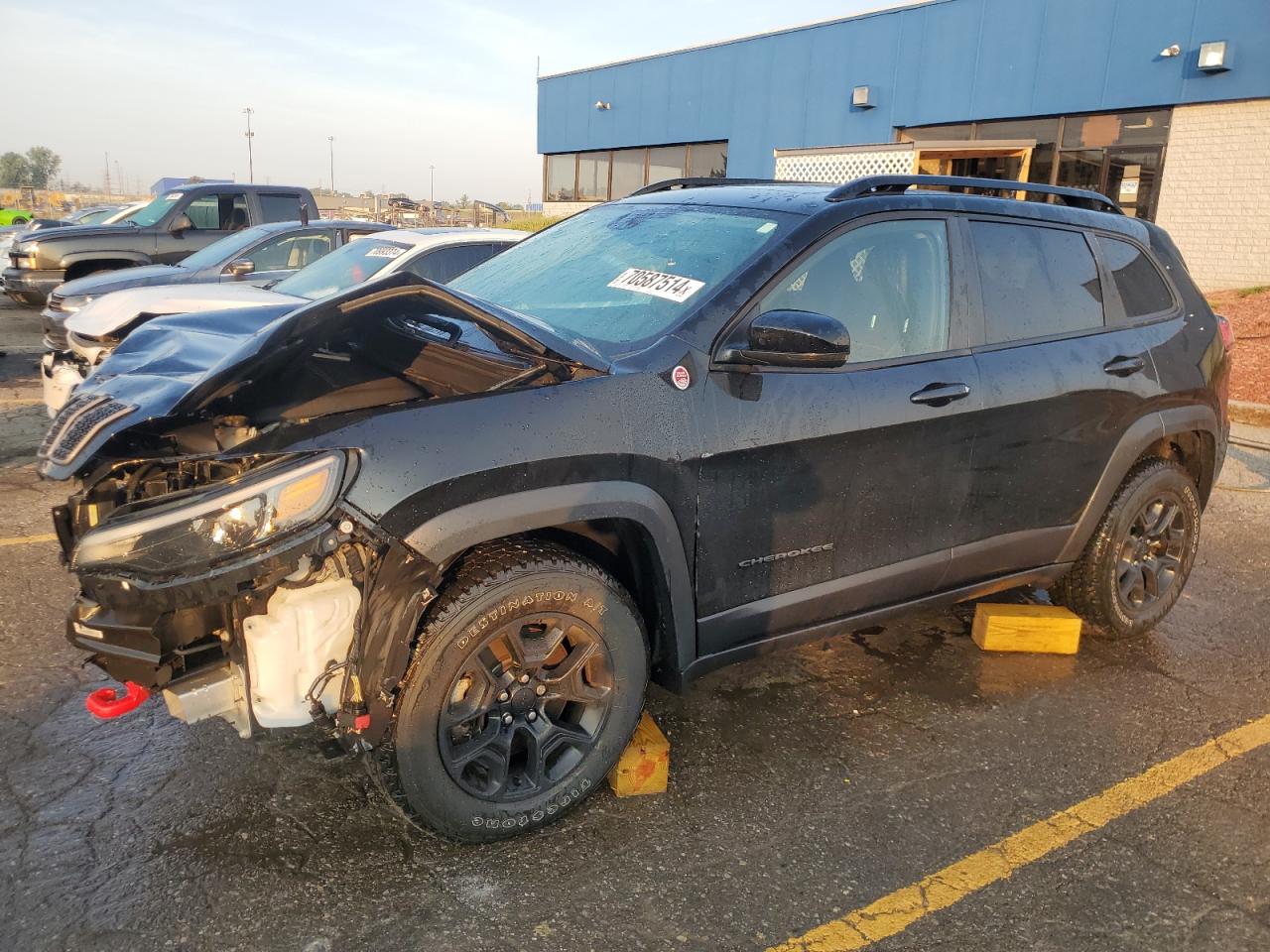 Lot #2907160653 2022 JEEP CHEROKEE T