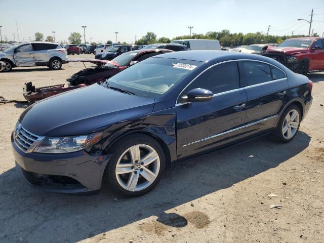 VOLKSWAGEN CC BASE 2016 blue  gas WVWBP7AN7GE501861 photo #1