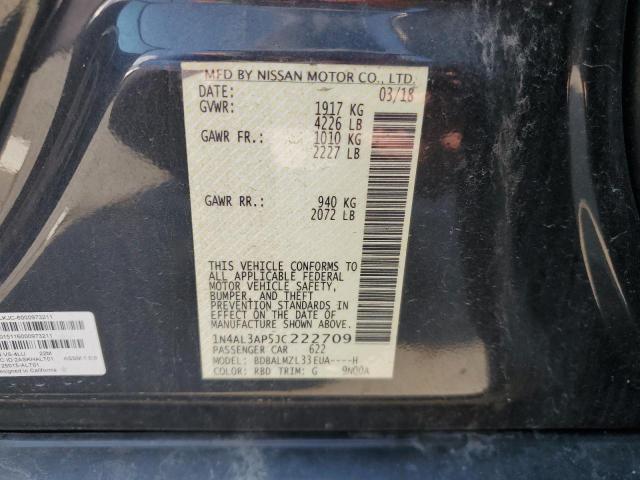 2018 NISSAN ALTIMA 2.5 - 1N4AL3AP5JC222709