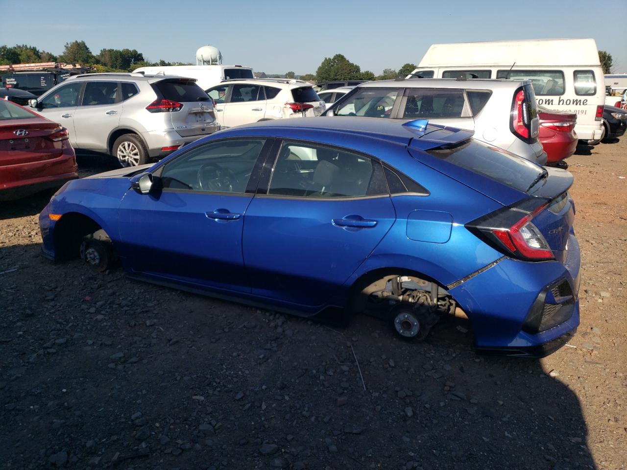 Lot #2926089736 2020 HONDA CIVIC SPOR