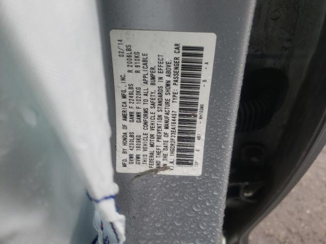 VIN 1HGCR2F33EA164457 2014 Honda Accord, LX no.12