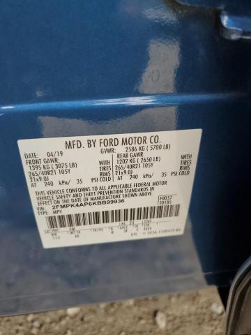 2019 FORD EDGE ST - 2FMPK4AP6KBB99936