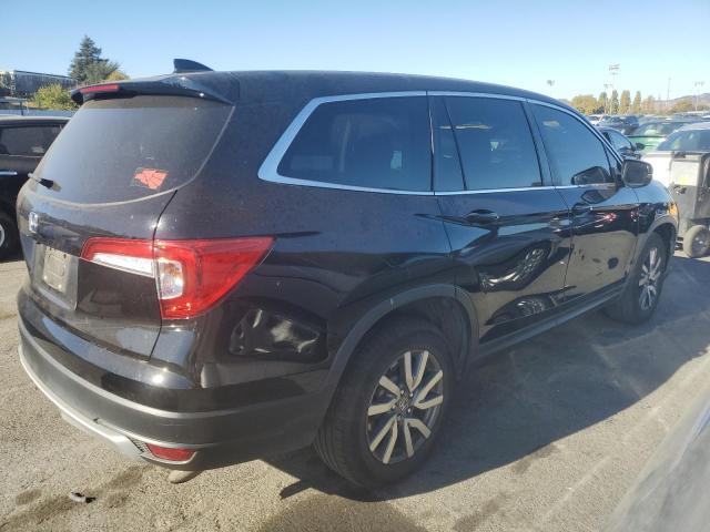 HONDA PILOT EX 2019 black  gas 5FNYF5H33KB045421 photo #4