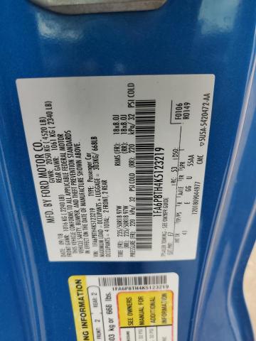 2019 FORD MUSTANG - 1FA6P8TH4K5123219