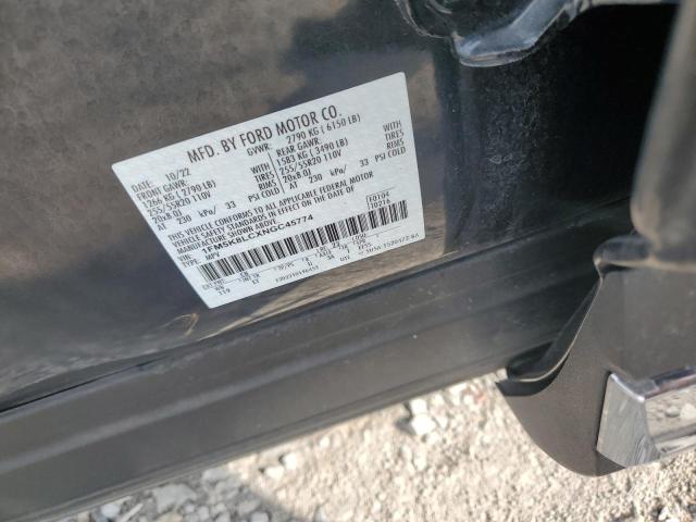 VIN 1FM5K8LCXNGC45774 2022 Ford Explorer, King Ranch no.13