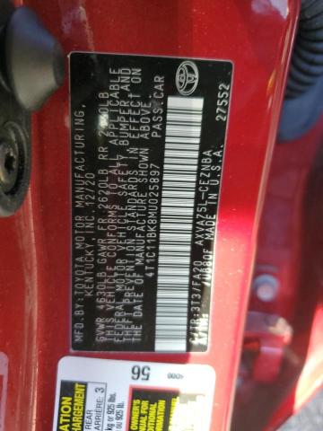 2021 TOYOTA CAMRY LE - 4T1C11BK8MU025897