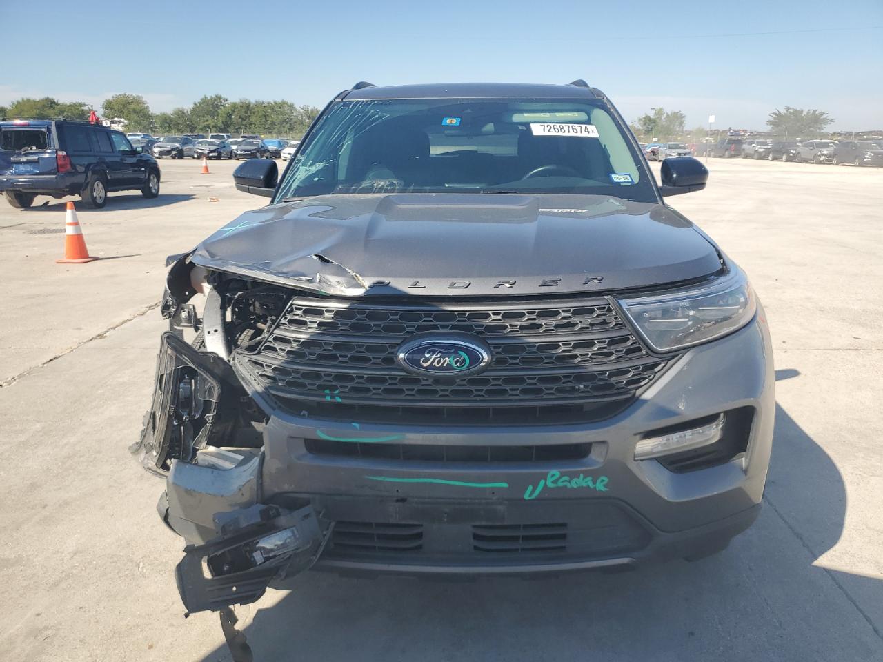 Lot #2955427534 2022 FORD EXPLORER X