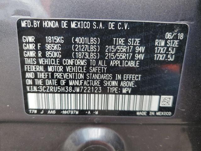 2018 HONDA HR-V LX - 3CZRU5H38JM722123