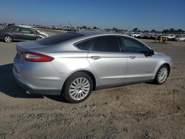 FORD FUSION S H 2014 silver sedan 4d hybrid engine 3FA6P0UU5ER131151 photo #4