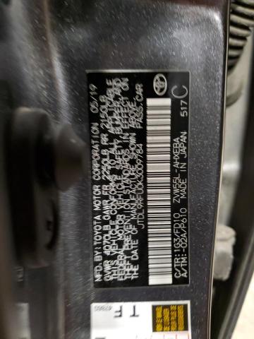 2019 TOYOTA PRIUS - JTDL9RFU0K3009784