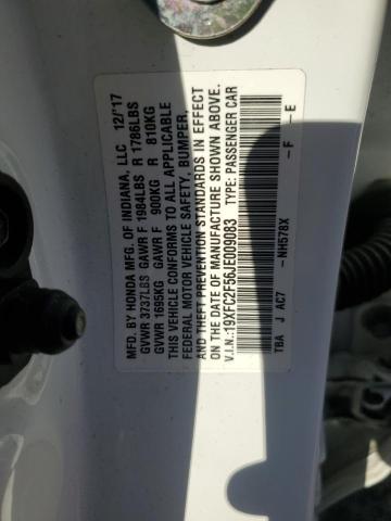2018 HONDA CIVIC LX - 19XFC2F56JE009083
