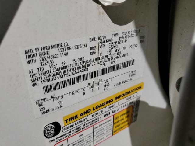 2020 FORD EXPEDITION - 1FMJU1MT3LEA44368