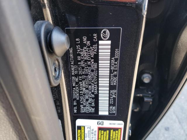 2023 LEXUS ES 300H F 58ABA1C17PU027980