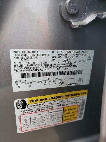 2023 FORD EXPEDITION - 1FMJU2A86PEA23137