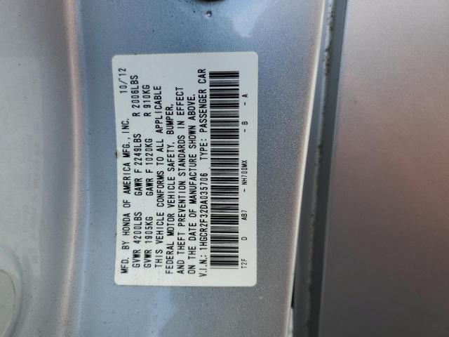 VIN 1HGCR2F32DA035706 2013 Honda Accord, LX no.12