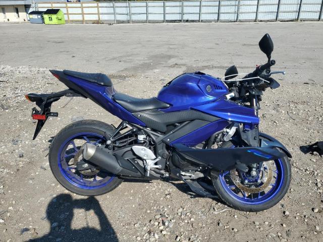 YAMAHA YZFR3 A 2023 blue  gas MH3RH18Y7PK013568 photo #1