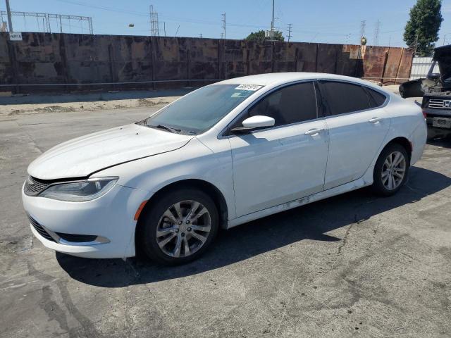 CHRYSLER 200 LIMITE 2015 white sedan 4d gas 1C3CCCAB0FN648234 photo #1