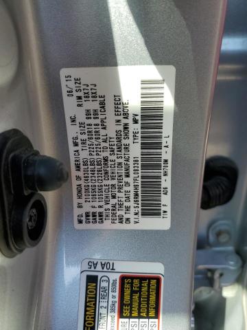 2015 HONDA CR-V TOURI - 5J6RM4H97FL093381