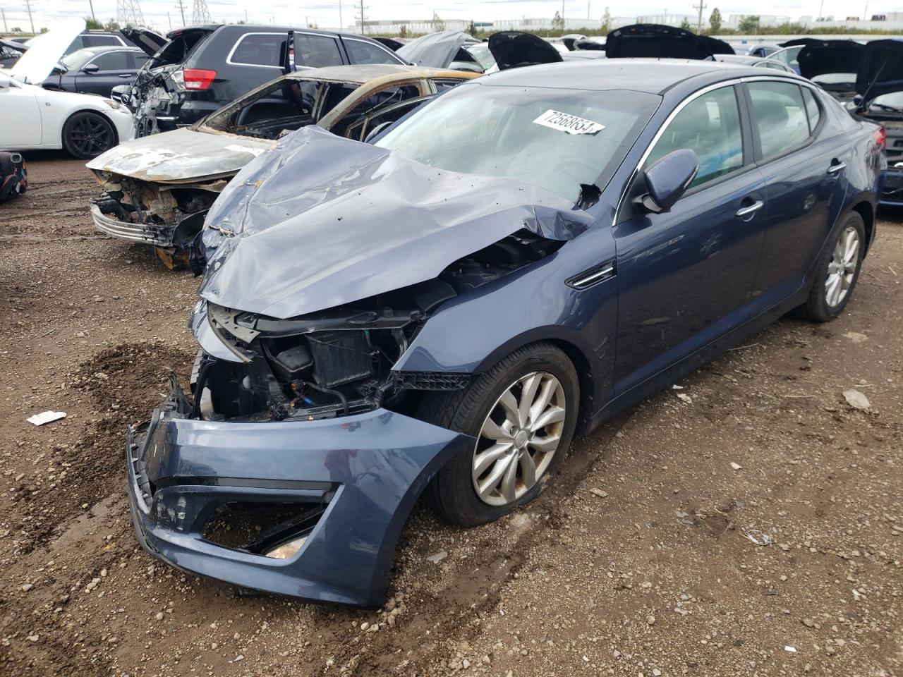 Lot #2854665237 2015 KIA OPTIMA EX