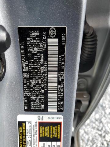 2016 TOYOTA CAMRY LE - 4T1BF1FK2GU507454