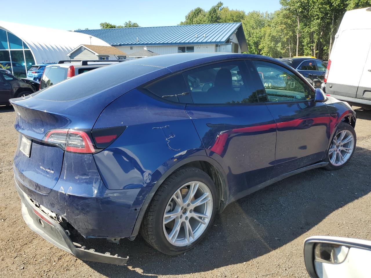 Lot #2827259239 2022 TESLA MODEL Y