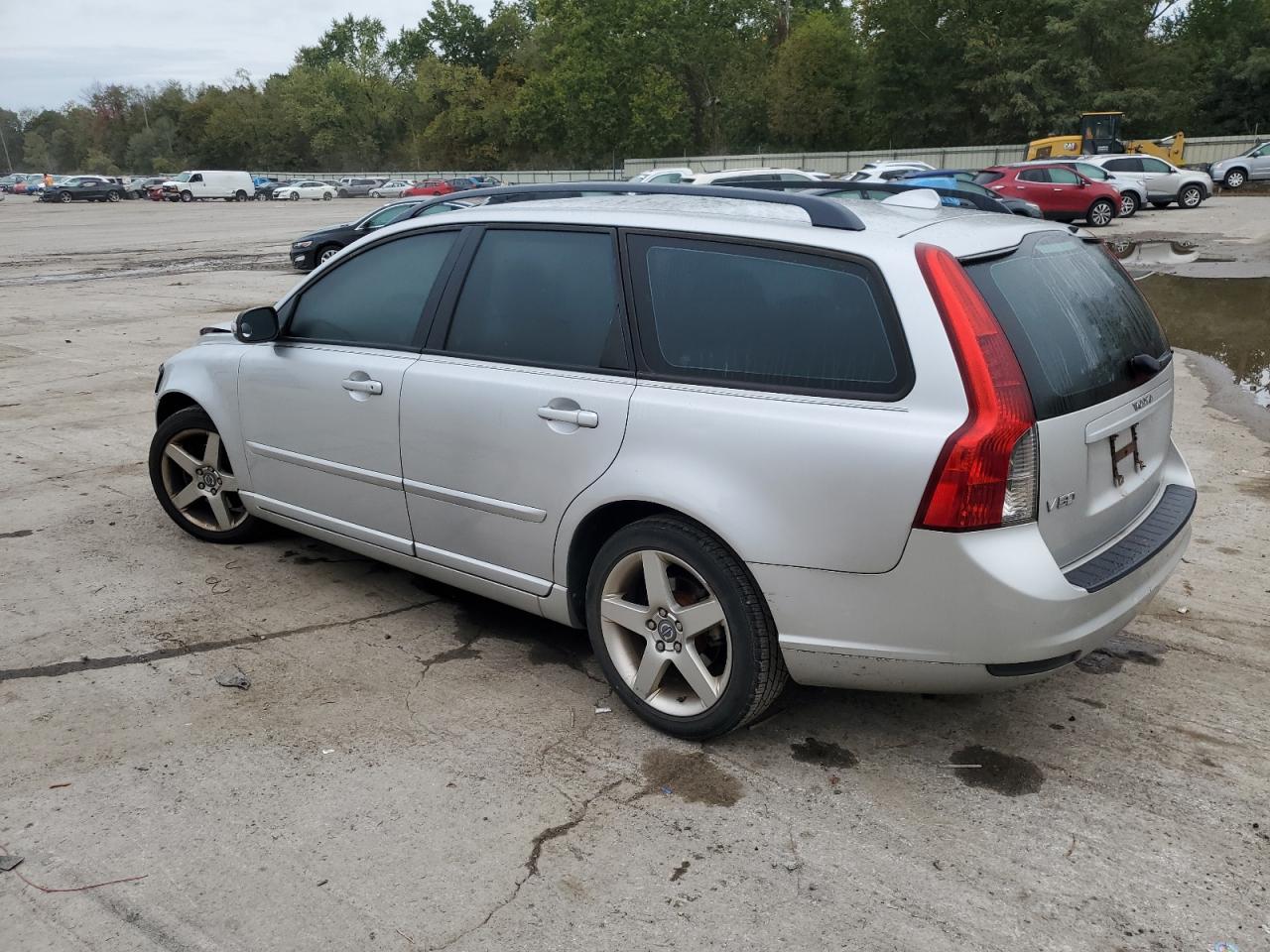 VOLVO V50 2.4I 2008 silver  gas YV1MW390682380525 photo #3