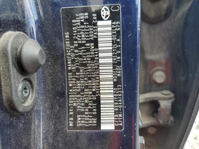 2020 TOYOTA COROLLA LE - 5YFEPRAE6LP078440