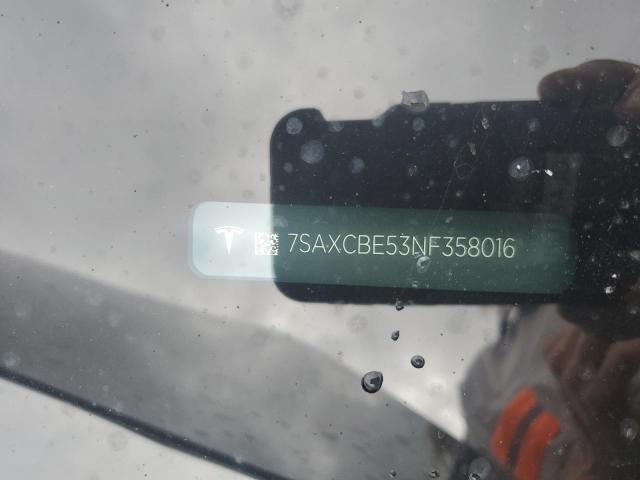 2022 TESLA MODEL X - 7SAXCBE53NF358016