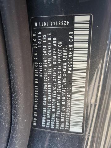 2016 VOLKSWAGEN GTI S/SE - 3VWYT7AU9GM026010