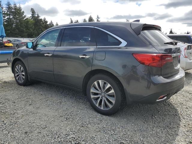 ACURA MDX TECHNO 2014 gray  gas 5FRYD4H43EB023768 photo #3