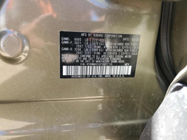 2023 SUBARU ASCENT LIM - 4S4WMAKDXP3422155