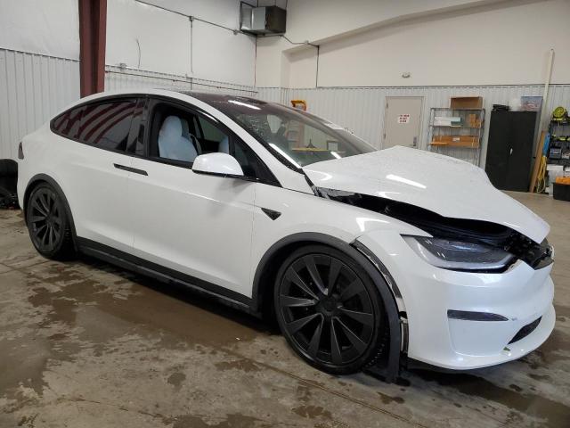 VIN 7SAXCBE56NF360178 2022 TESLA MODEL X no.4