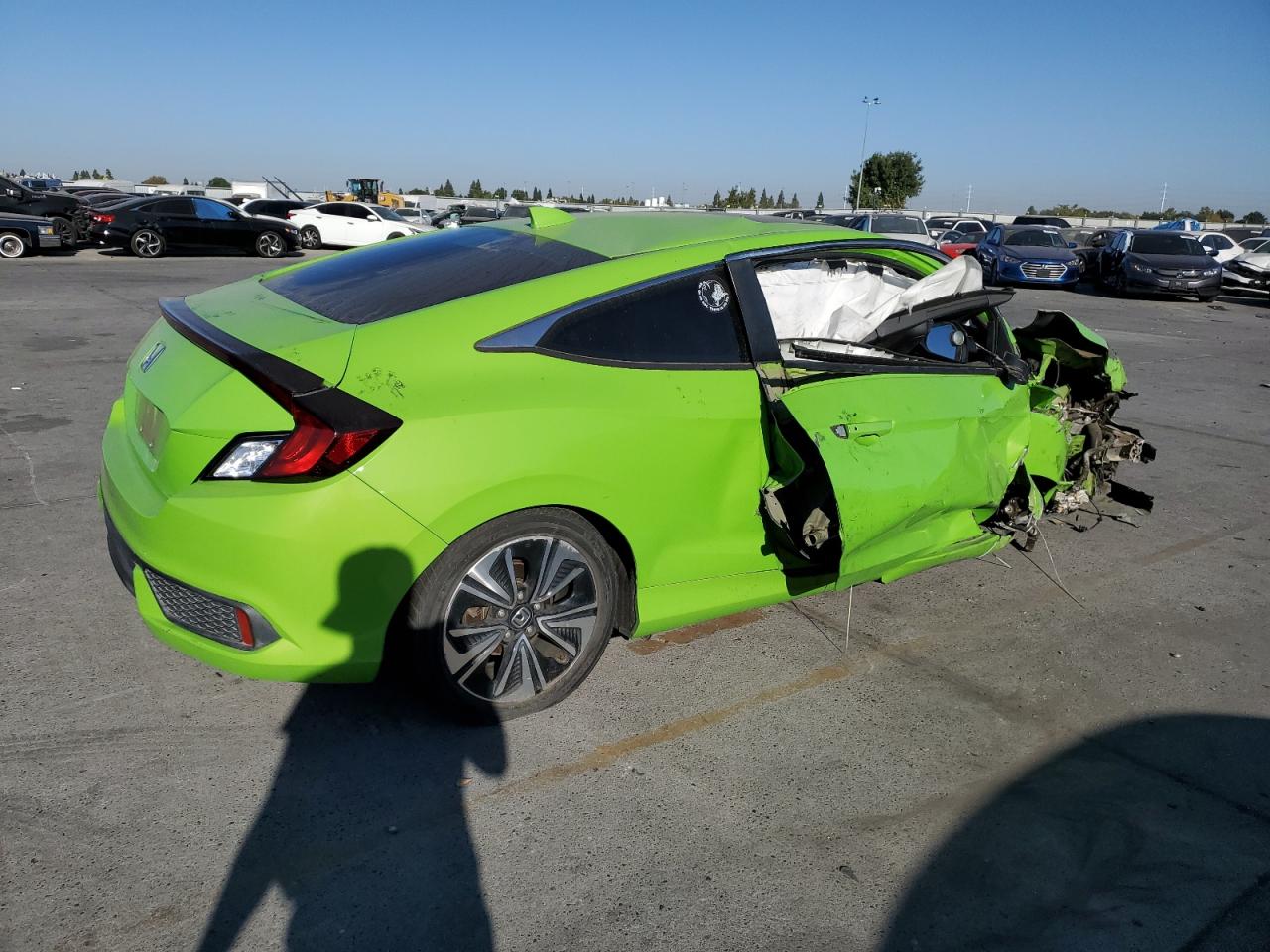 Lot #2923264552 2017 HONDA CIVIC EX