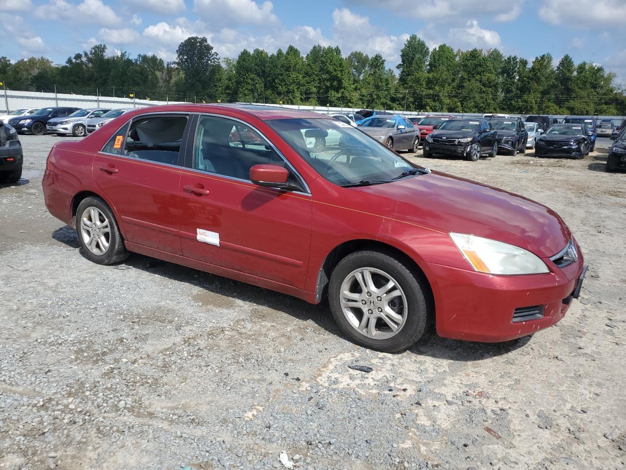 Lot #2872148284 2007 HONDA ACCORD EX