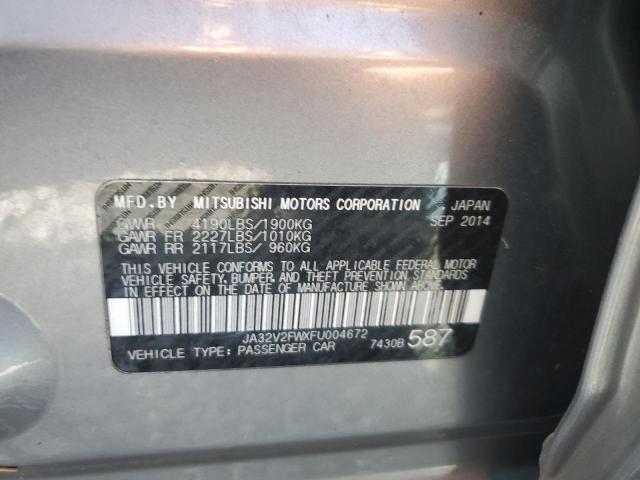 2015 MITSUBISHI LANCER SE JA32V2FWXFU004672
