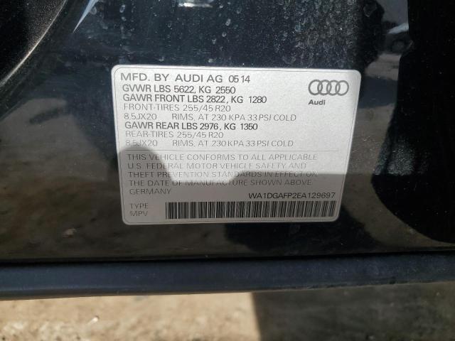 VIN WA1DGAFP2EA129697 2014 Audi Q5, Premium Plus no.13