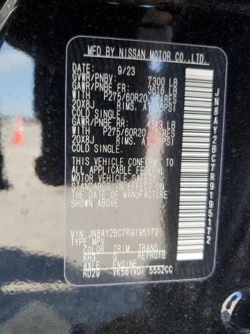 2024 NISSAN ARMADA SL - JN8AY2BC7R9195172