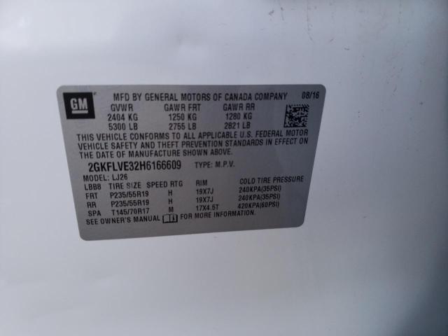 2017 GMC TERRAIN DE - 2GKFLVE32H6166609