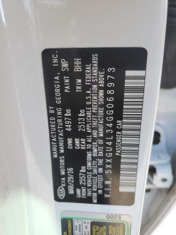 2016 KIA OPTIMA EX - 5XXGU4L34GG068973