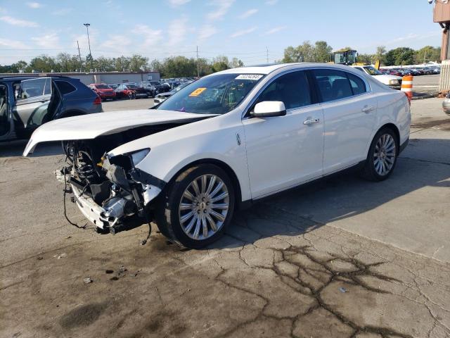 LINCOLN MKS 2014 white  gas 1LNHL9EK6EG609600 photo #1