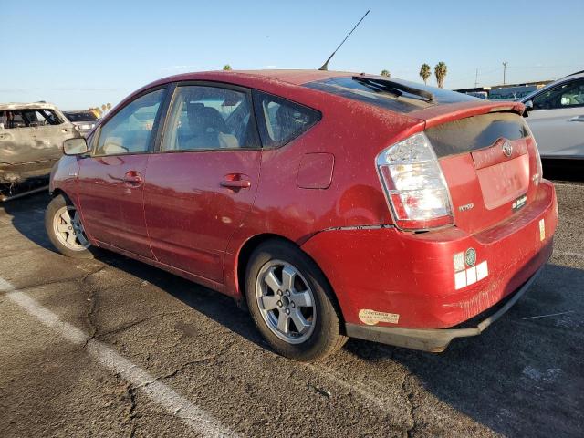 TOYOTA PRIUS 2006 red hatchbac hybrid engine JTDKB20U563141641 photo #3