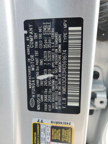 2017 HYUNDAI TUCSON LIM - KM8J3CA23HU369674