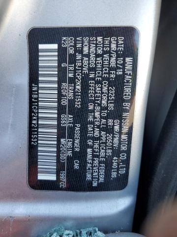 2019 NISSAN ROGUE SPOR - JN1BJ1CP2KW211532