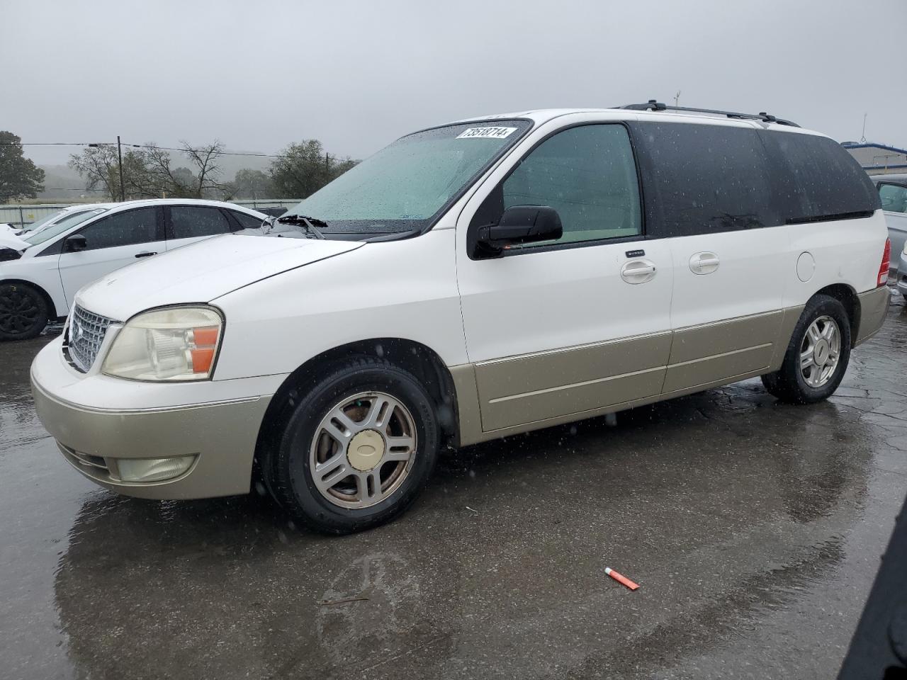 FORD FREESTAR L 2004 white sports v gas 2FMDA58294BA36884 photo #1