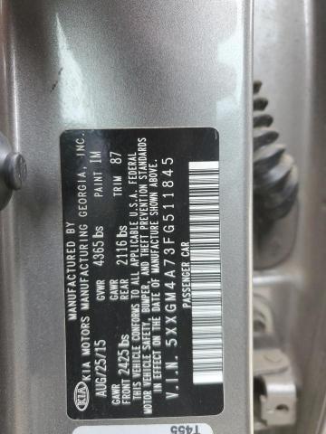 2015 KIA OPTIMA LX 5XXGM4A73FG511845