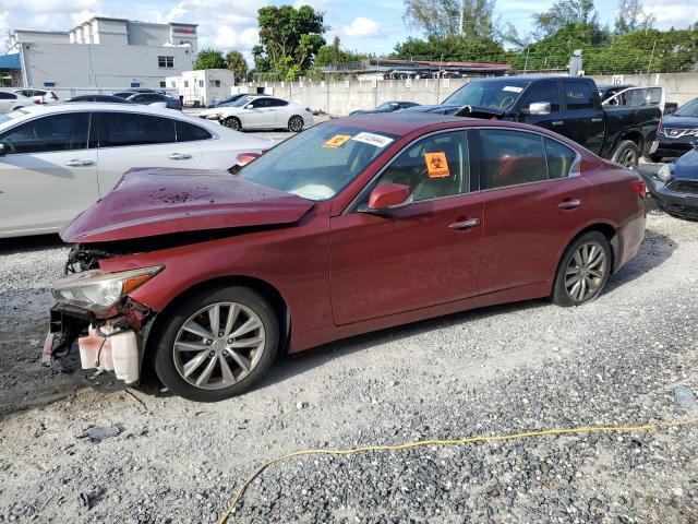 VIN JN1BV7AR6FM413397 2015 Infiniti Q50, Base no.1