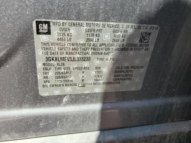 2018 GMC TERRAIN SL - 3GKALMEV3JL333230