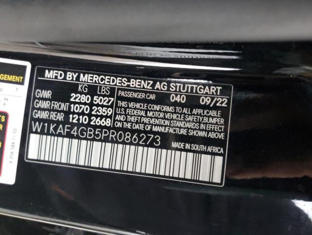 2023 MERCEDES-BENZ C 300 W1KAF4GB5PR086273  72775304