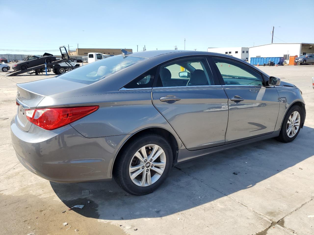 HYUNDAI SONATA GLS 2011 gray  gas 5NPEB4AC2BH065311 photo #4